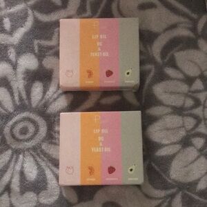 4 different scented lip oil set (2 pack)